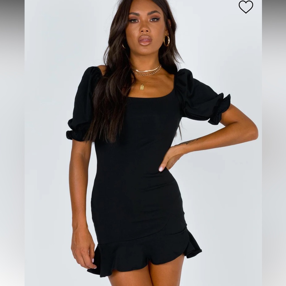 Princess Polly PRECIOUS THING MINI DRESS BLACK Mini dress